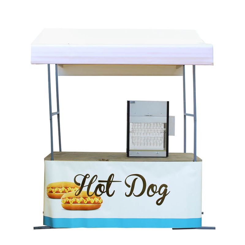 Hotdogkraam wit